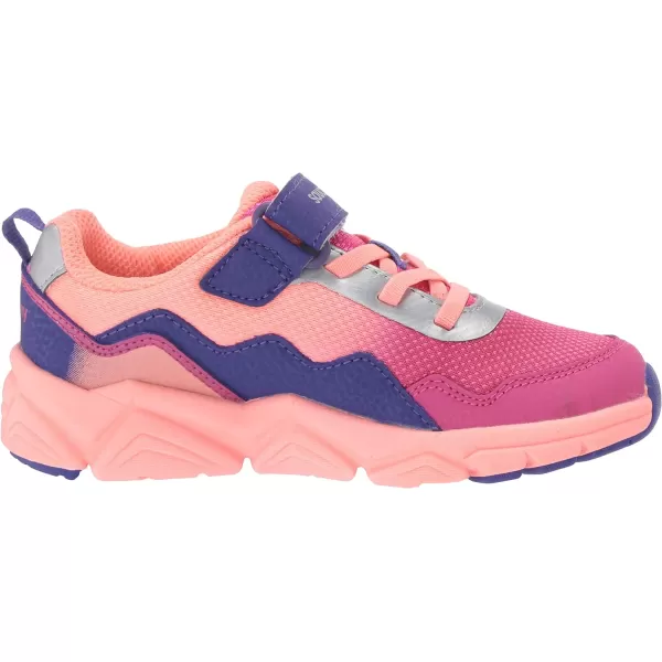 imageSaucony UnisexChild Flash aC 20 SneakerPinkPurple