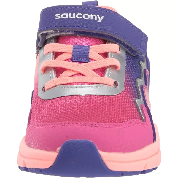 imageSaucony UnisexChild Flash aC 20 SneakerPinkPurple