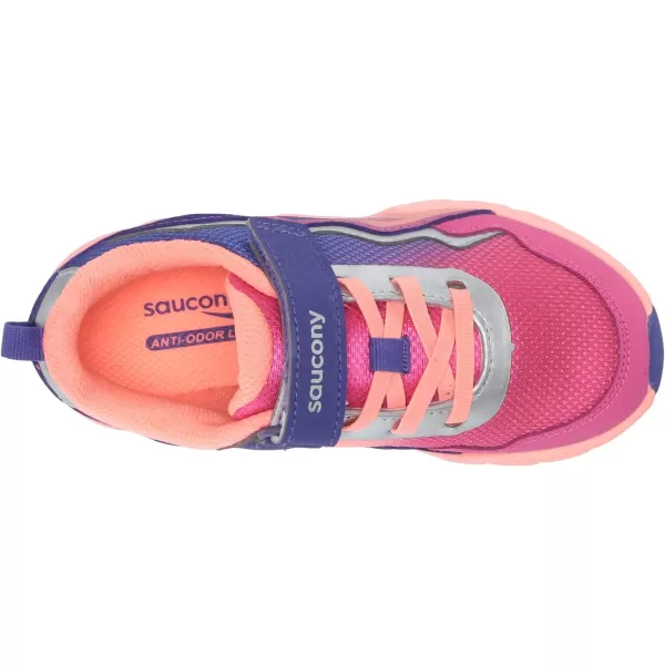 imageSaucony UnisexChild Flash aC 20 SneakerPinkPurple
