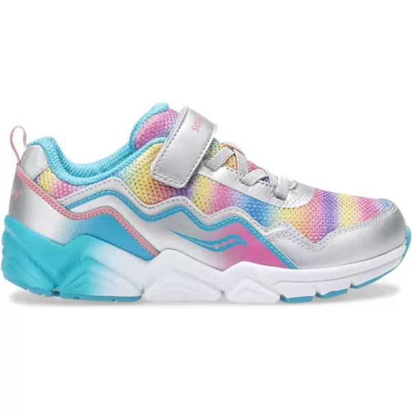 imageSaucony UnisexChild Flash aC 20 SneakerSilver Multi