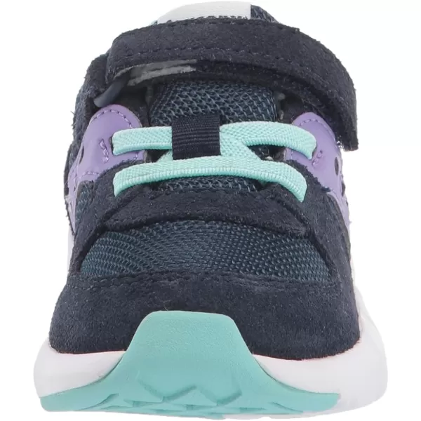 imageSaucony UnisexChild Jazz Lite 20 SneakerNavyPurpleTurq