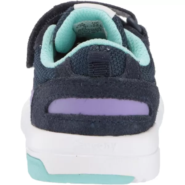 imageSaucony UnisexChild Jazz Lite 20 SneakerNavyPurpleTurq