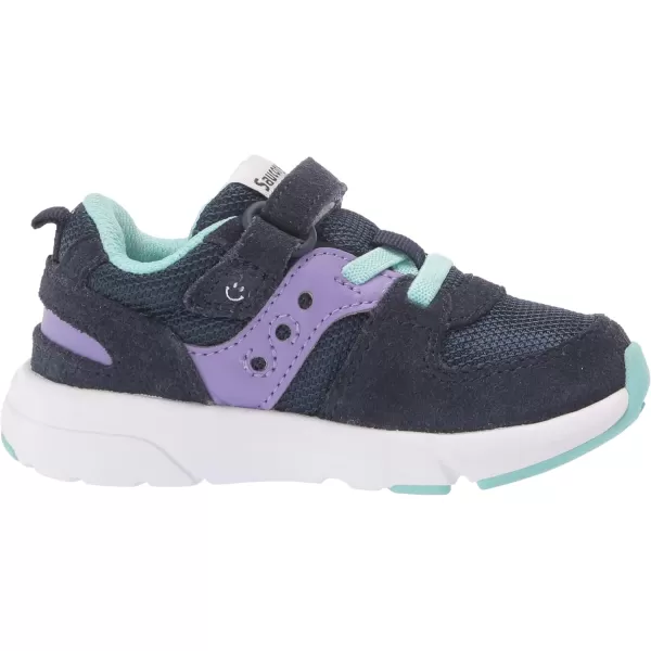 imageSaucony UnisexChild Jazz Lite 20 SneakerNavyPurpleTurq