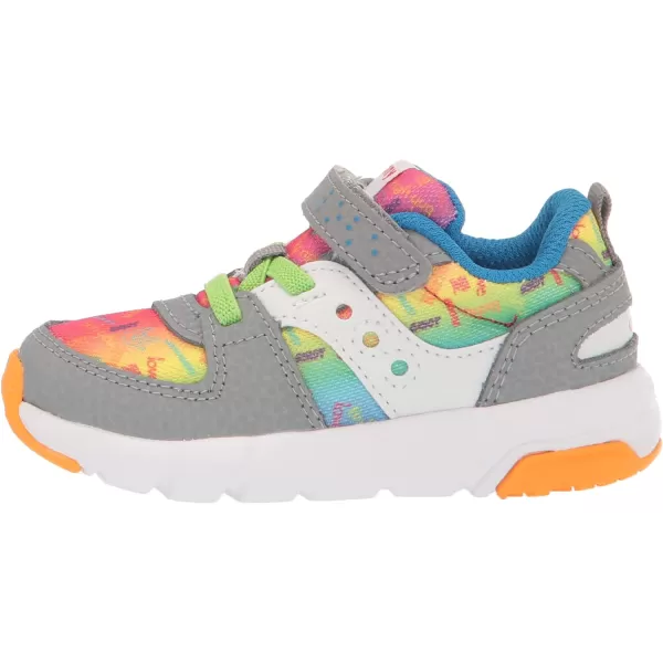 imageSaucony UnisexChild Jazz Lite 20 SneakerRainbow Love