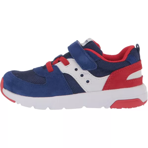 imageSaucony UnisexChild Jazz Lite 20 SneakerRedWhiteBlue