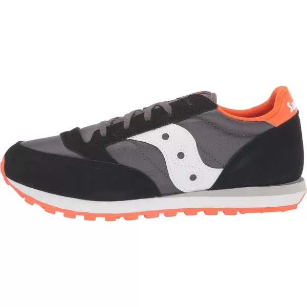 imageSaucony UnisexChild Jazz Original SneakerBlackGreyOrange
