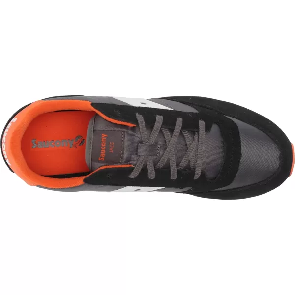 imageSaucony UnisexChild Jazz Original SneakerBlackGreyOrange