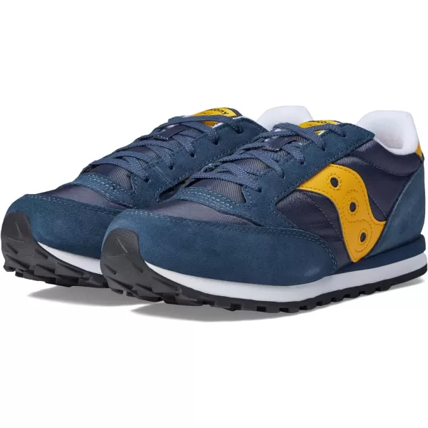 imageSaucony UnisexChild Jazz Original SneakerDeep NavyYellow