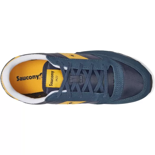 imageSaucony UnisexChild Jazz Original SneakerDeep NavyYellow