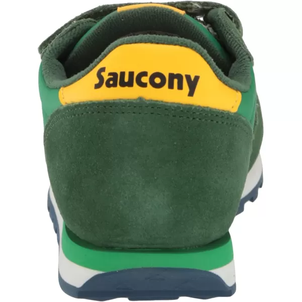 imageSaucony UnisexChild Jazz Original SneakerGreenNavyYellow