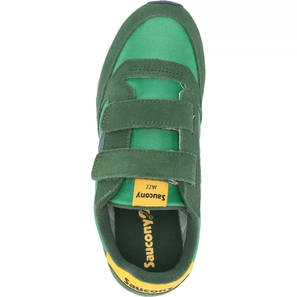 imageSaucony UnisexChild Jazz Original SneakerGreenNavyYellow