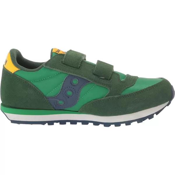 imageSaucony UnisexChild Jazz Original SneakerGreenNavyYellow