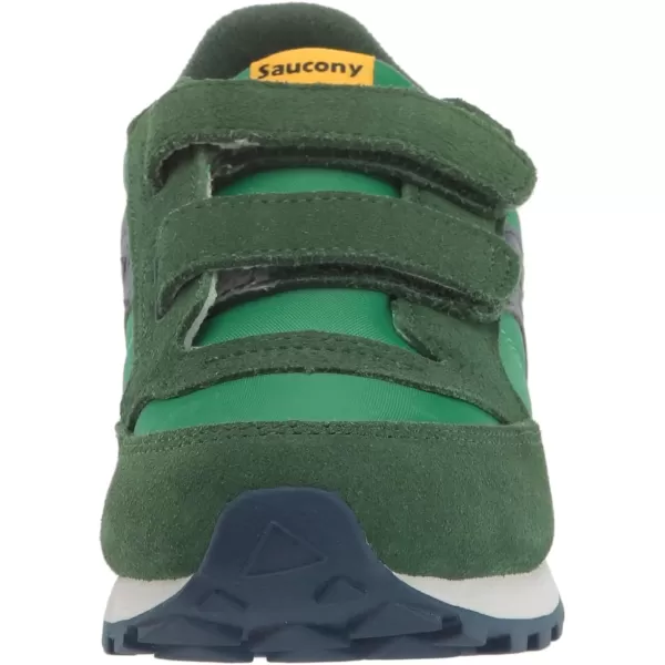 imageSaucony UnisexChild Jazz Original SneakerGreenNavyYellow