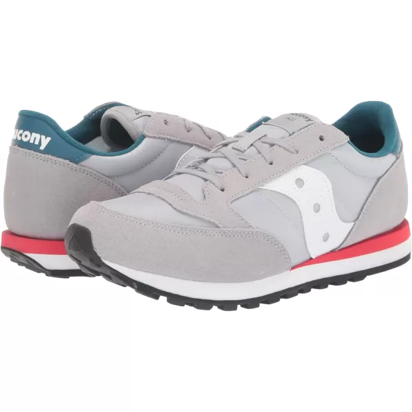 imageSaucony UnisexChild Jazz Original SneakerGreyBlueRed