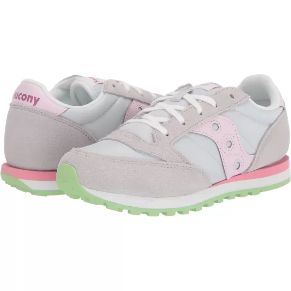 imageSaucony UnisexChild Jazz Original SneakerGreyPinkGreen