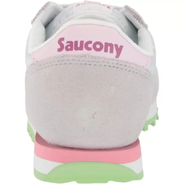 imageSaucony UnisexChild Jazz Original SneakerGreyPinkGreen