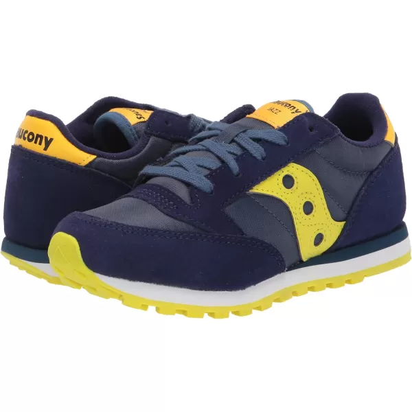 imageSaucony UnisexChild Jazz Original SneakerNavyGreenYellow