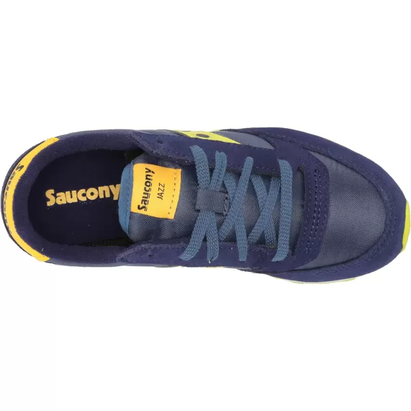 imageSaucony UnisexChild Jazz Original SneakerNavyGreenYellow
