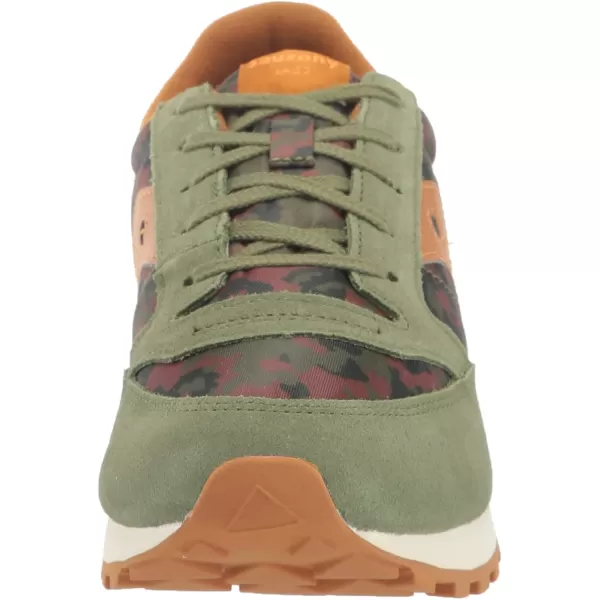 imageSaucony UnisexChild Jazz Original SneakerOliveOrange