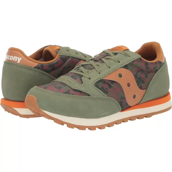 imageSaucony UnisexChild Jazz Original SneakerOliveOrange