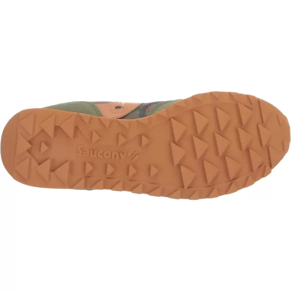 imageSaucony UnisexChild Jazz Original SneakerOliveOrange