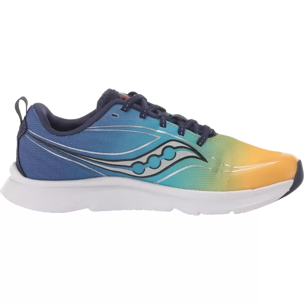 imageSaucony UnisexChild Kinvara 13 Running ShoeBlue