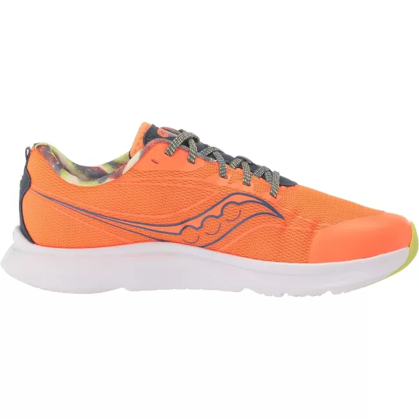 imageSaucony UnisexChild Kinvara 13 Running ShoeOrangeCampfire