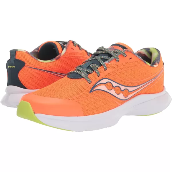 imageSaucony UnisexChild Kinvara 13 Running ShoeOrangeCampfire
