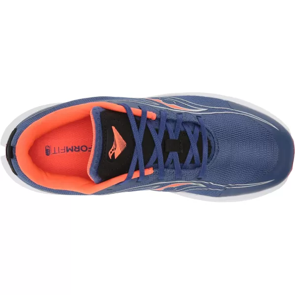 imageSaucony UnisexChild Kinvara 13 Running ShoeSaphireRed
