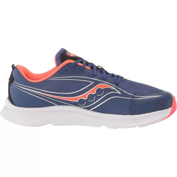 imageSaucony UnisexChild Kinvara 13 Running ShoeSaphireRed