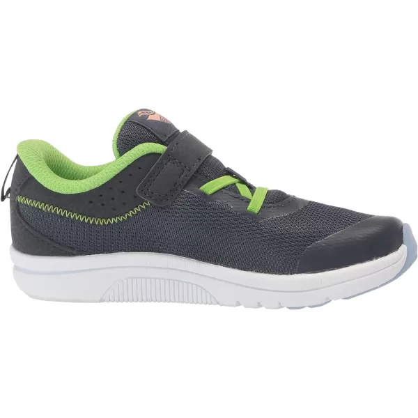 imageSaucony UnisexChild Kinvara 14 Altervative Closure Jr SneakerNavyGreen