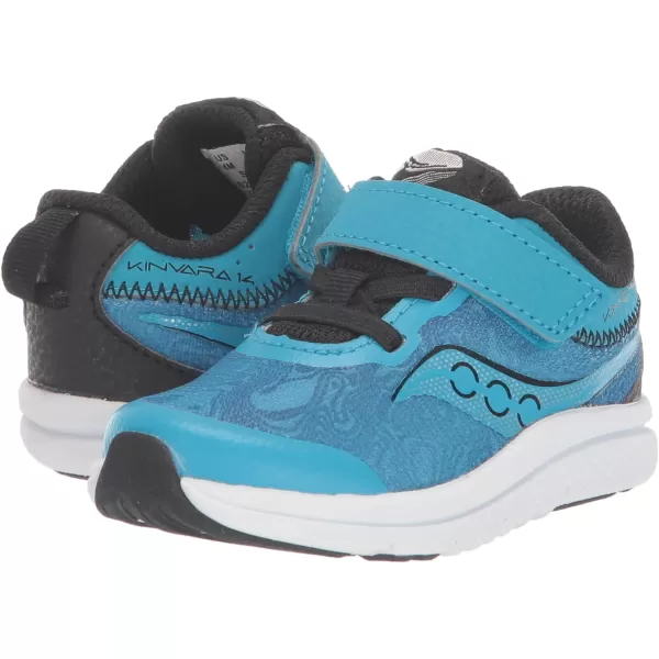 imageSaucony UnisexChild Kinvara 14 Altervative Closure Jr SneakerViziBlueEcho