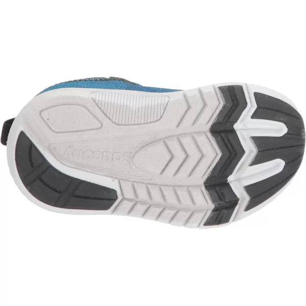 imageSaucony UnisexChild Kinvara 14 Altervative Closure Jr SneakerViziBlueEcho