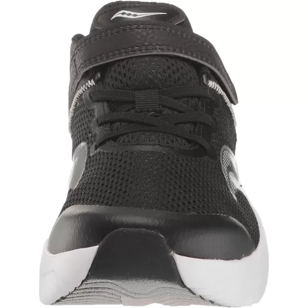 imageSaucony UnisexChild Kinvara 14 Altervative Closure SneakerBlackGrey