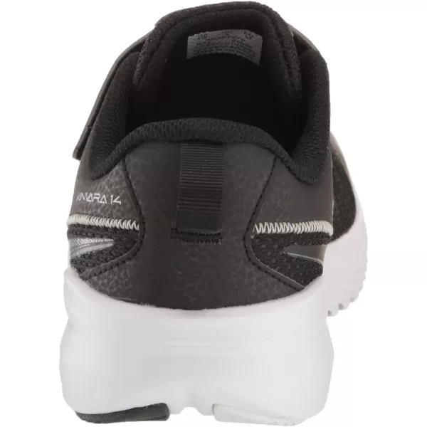 imageSaucony UnisexChild Kinvara 14 Altervative Closure SneakerBlackGrey