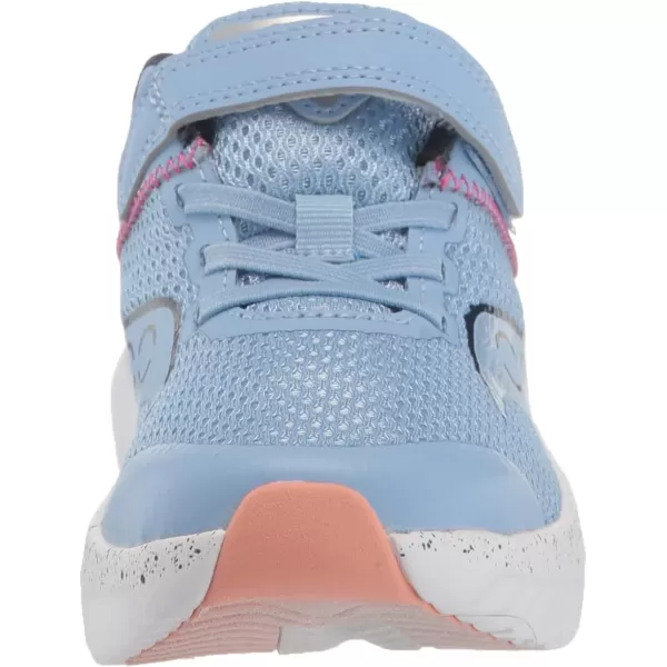 imageSaucony UnisexChild Kinvara 14 Altervative Closure SneakerLight Blue