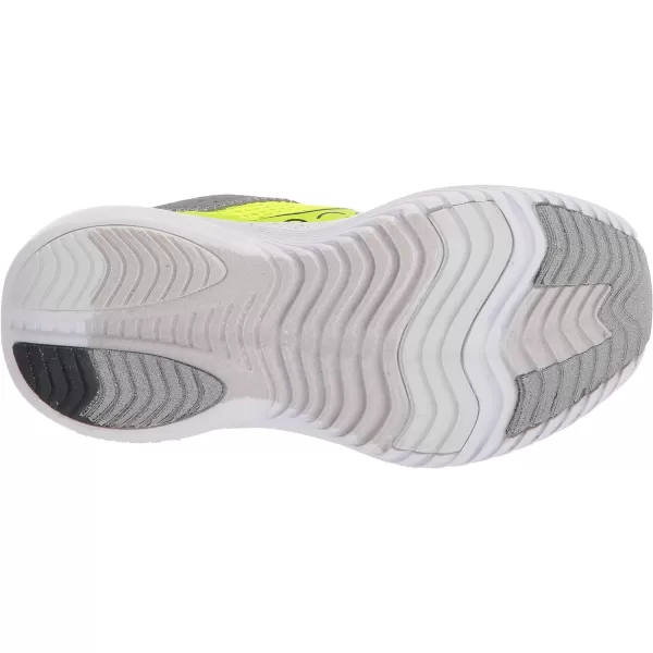 imageSaucony UnisexChild Kinvara 14 Lace to Toe SneakerCitronGrey