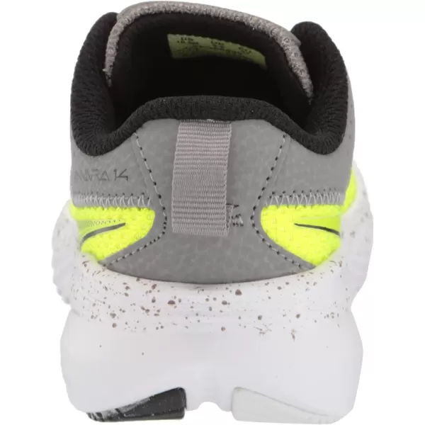 imageSaucony UnisexChild Kinvara 14 Lace to Toe SneakerCitronGrey