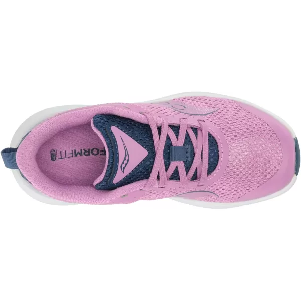 imageSaucony UnisexChild Kinvara 14 Lace to Toe SneakerGrapeIndigo