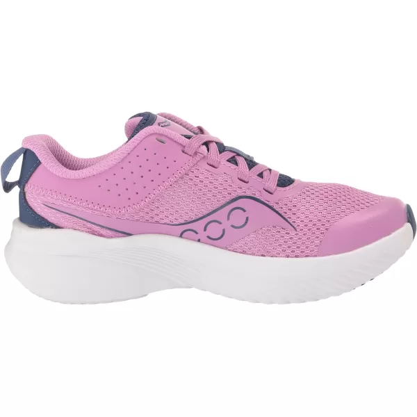 imageSaucony UnisexChild Kinvara 14 Lace to Toe SneakerGrapeIndigo