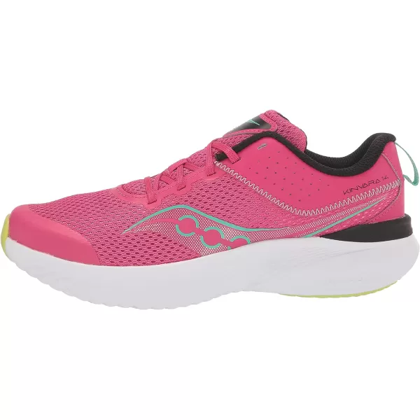 imageSaucony UnisexChild Kinvara 14 Lace to Toe SneakerRose