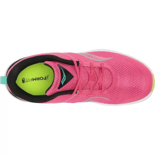 imageSaucony UnisexChild Kinvara 14 Lace to Toe SneakerRose