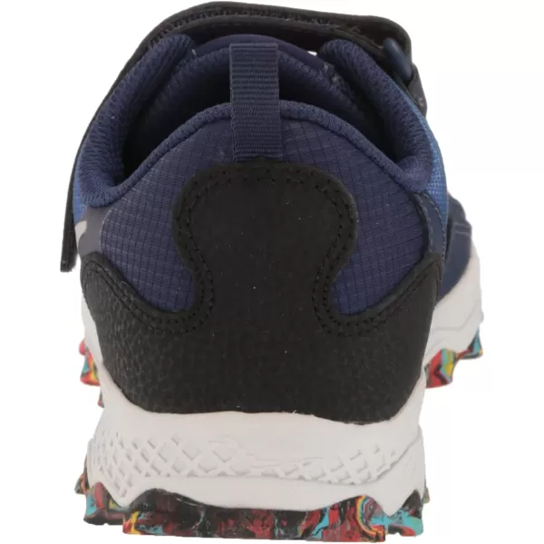 imageSaucony UnisexChild Peregrine 12 Shield Alternative Closure Hiking ShoeBlueRedYellow