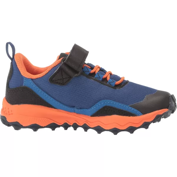 imageSaucony UnisexChild Peregrine 12 Shield Alternative Closure Hiking ShoeNavyOrange