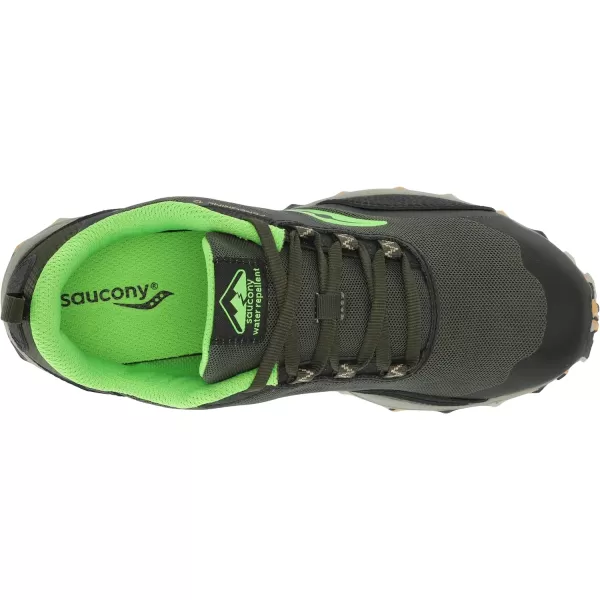 imageSaucony UnisexChild Peregrine 12 Shield SneakerBlackSlime