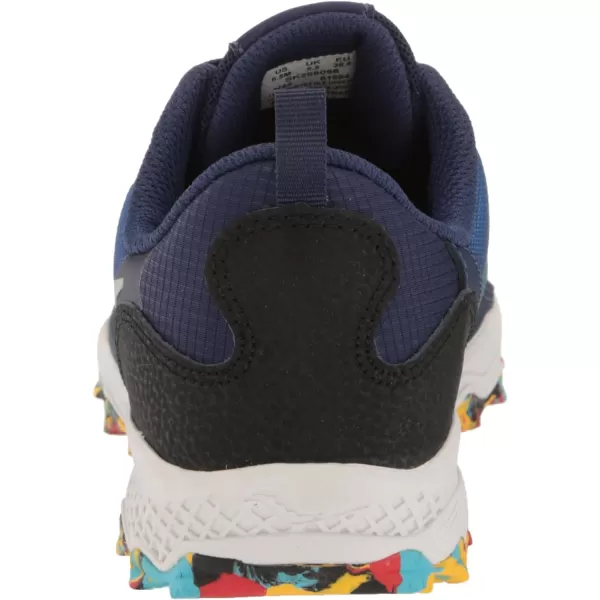 imageSaucony UnisexChild Peregrine 12 Shield SneakerBlueRedYellow