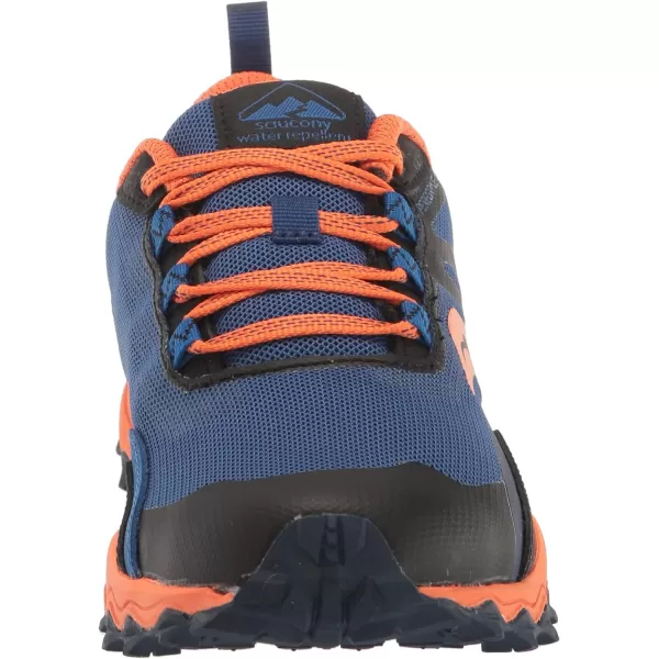 imageSaucony UnisexChild Peregrine 12 Shield SneakerNavyOrange
