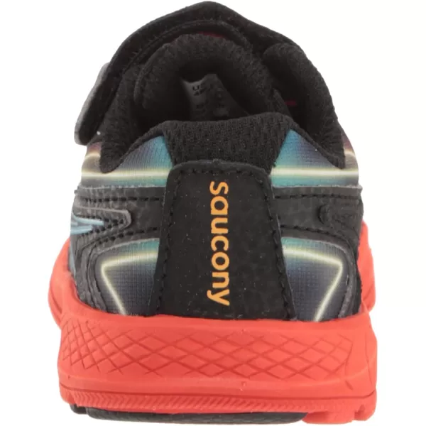 imageSaucony UnisexChild Ride 10 Jr Running ShoeBlack