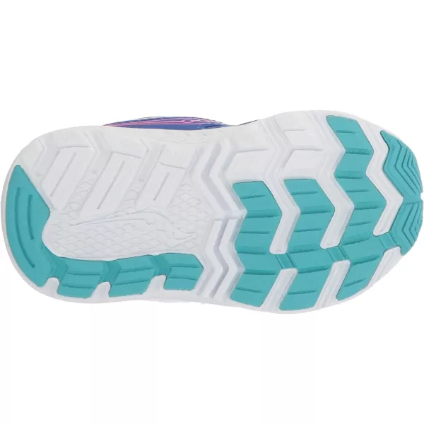 imageSaucony UnisexChild Ride 10 Jr Running ShoeBlue Swirl