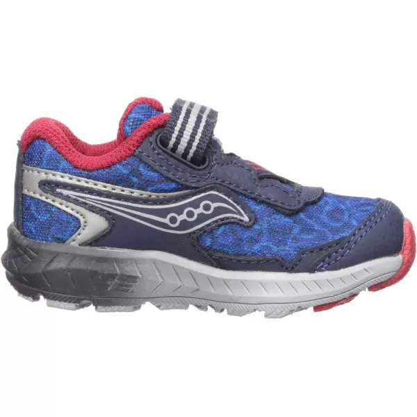imageSaucony UnisexChild Ride 10 Jr Running ShoeNavyRed